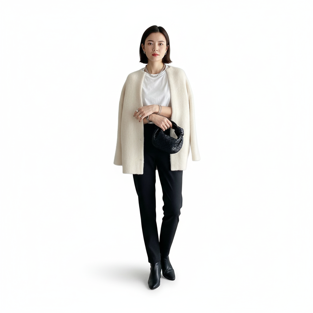 Women’s Knitted Cardigan | Button Up Long Sleeve