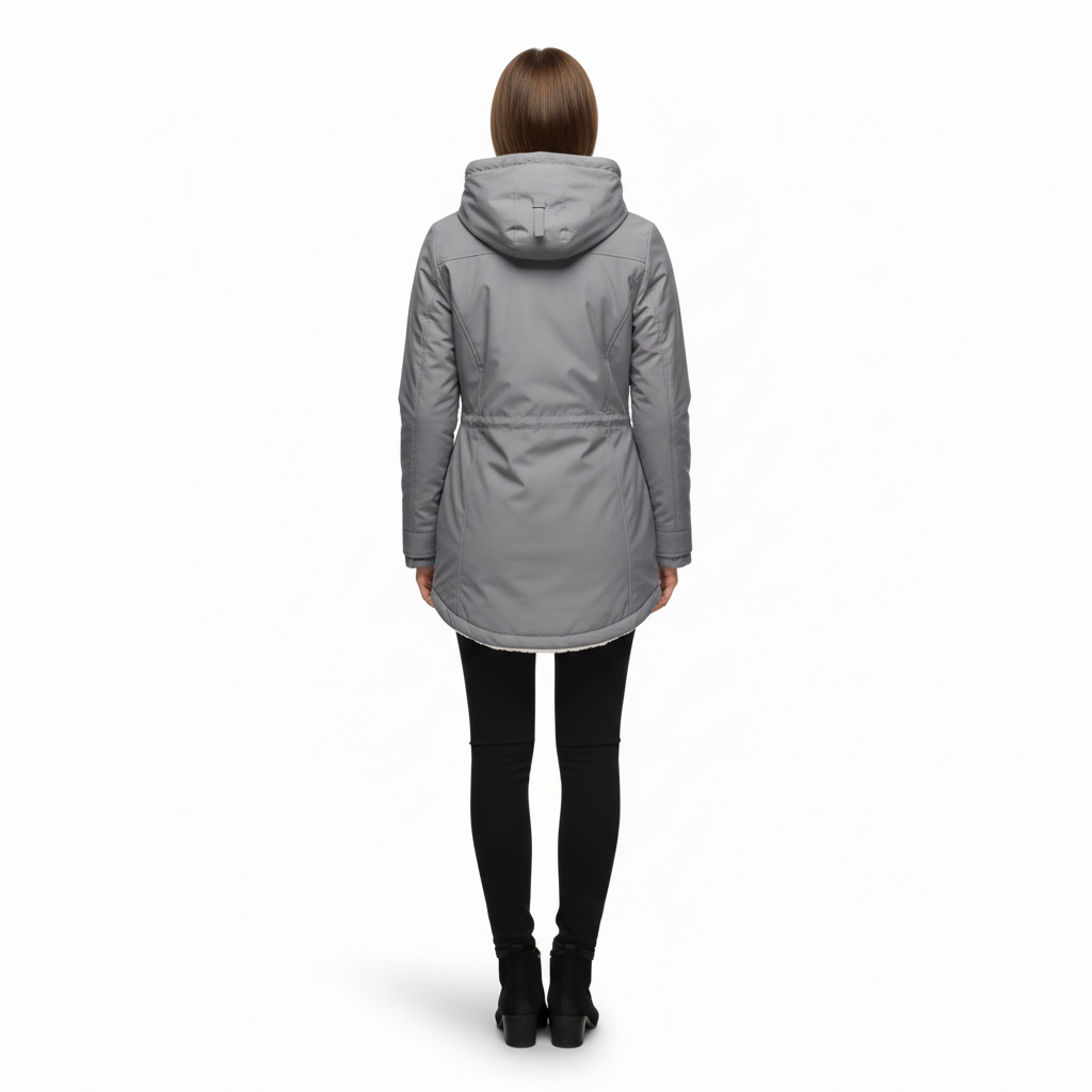 Women’s Long Waterproof Winter Coat | Hooded & Fleece Lined