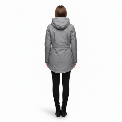 Women’s Long Waterproof Winter Coat | Hooded & Fleece Lined