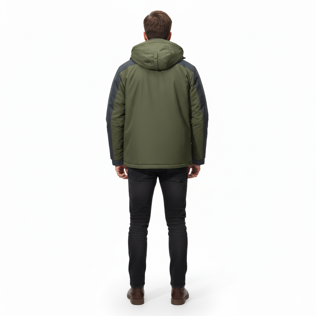 Men’s Waterproof Winter Jacket | Warm Cotton Casual Coat