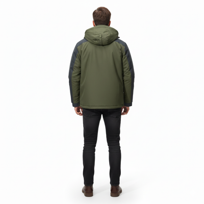Men’s Waterproof Winter Jacket | Warm Cotton Casual Coat