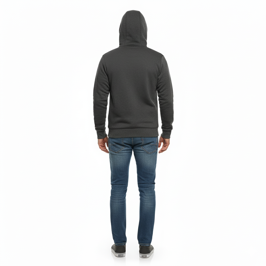 Men’s Hoodie Sweatshirt Jacket | Zip Up Casual Style