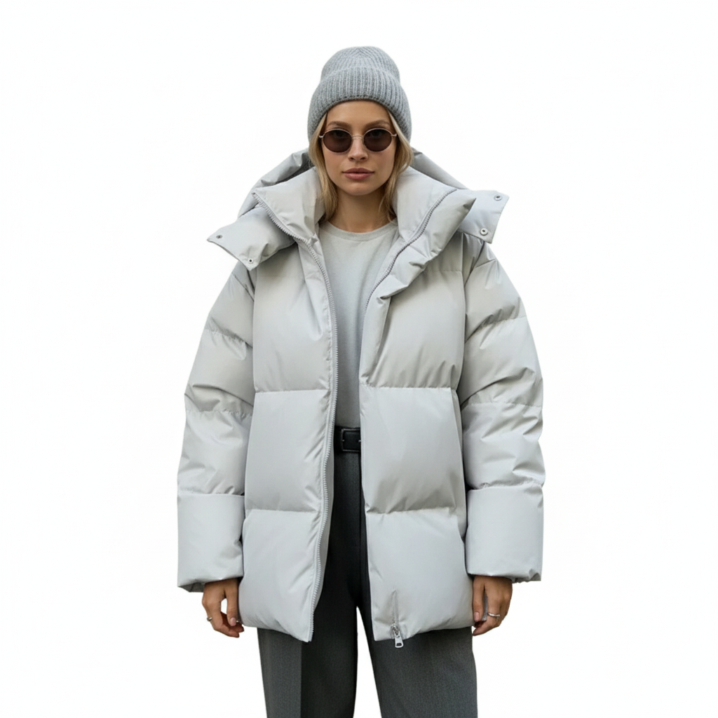 Women’s Winter Coat with Hood | Padded & Warm