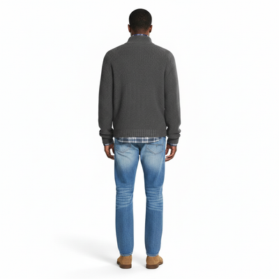 Men’s Knitted Sweater | Soft Cotton Crew Neck