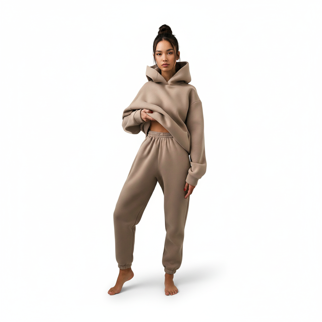 Women’s Tracksuit Set | Zip Hoodie & Joggers