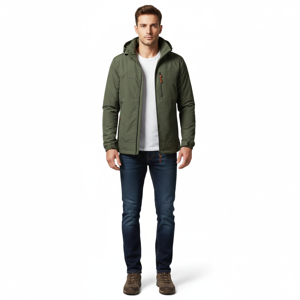 Men’s Waterproof Outdoor Jacket | Windproof & Lightweight