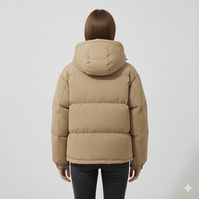 Women’s Winter Coat with Hood | Padded & Water Resistant