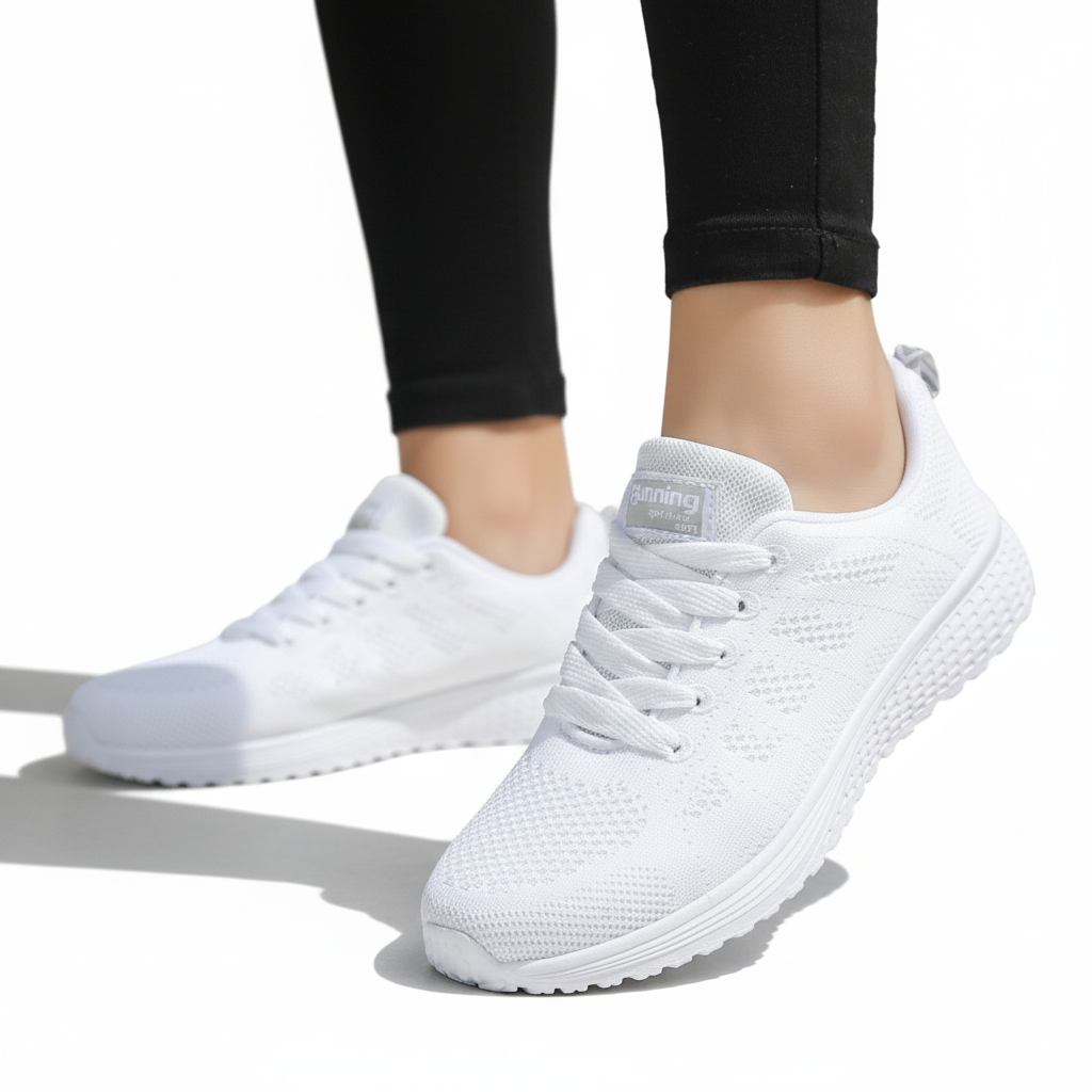 Women’s Casual Trainers | Ergonomic Non Slip Walking Shoes