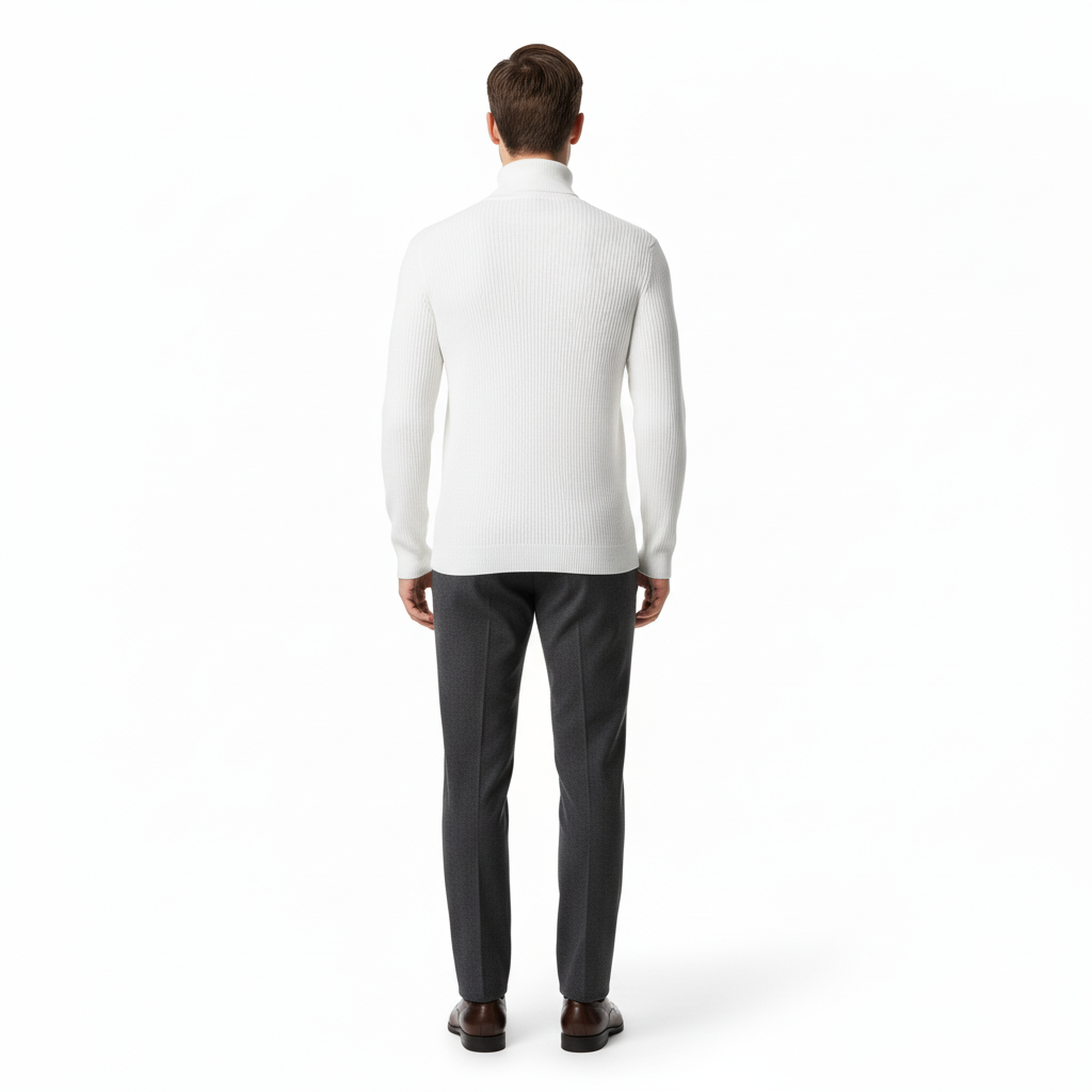 Men’s Cashmere Turtleneck Jumper | Classic & Soft Pullover