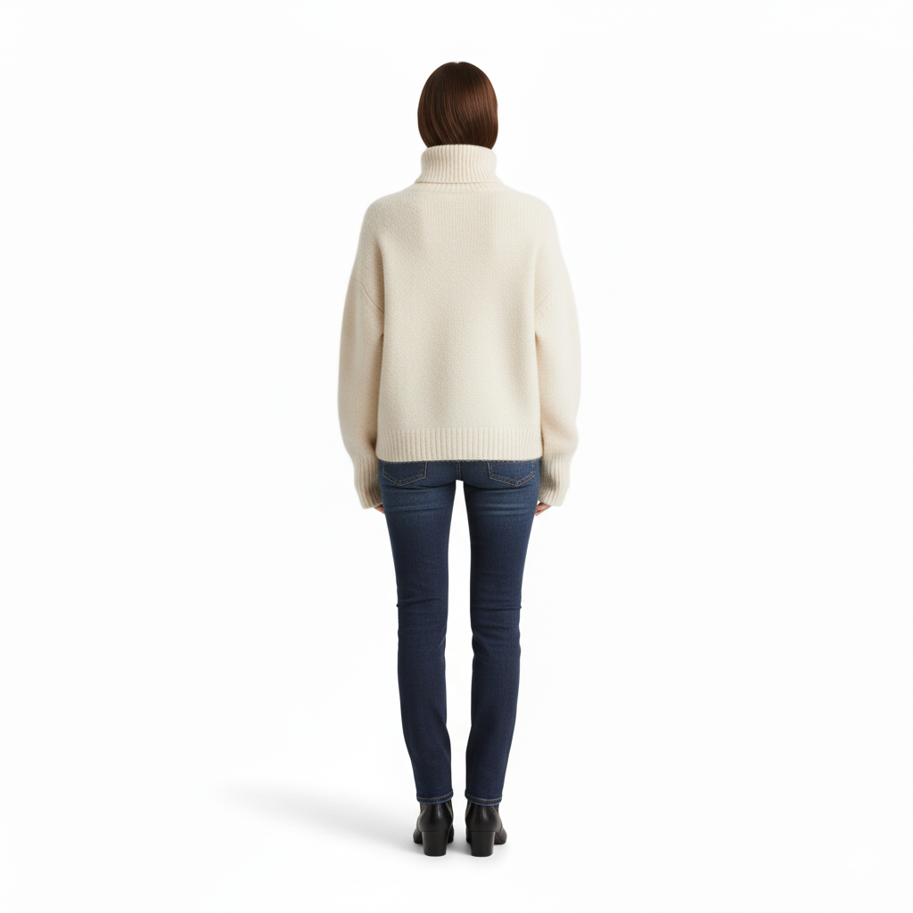 Women’s Cashmere Turtleneck Jumper | Soft & Warm Pullover