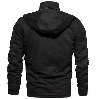 Men’s Military Jacket | Multi Pocket Windbreaker