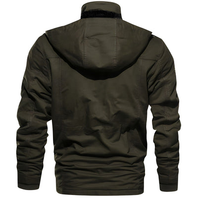 Men’s Military Jacket | Multi Pocket Windbreaker
