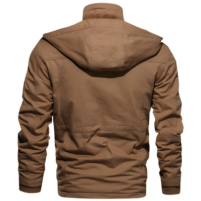 Men’s Military Jacket | Multi Pocket Windbreaker