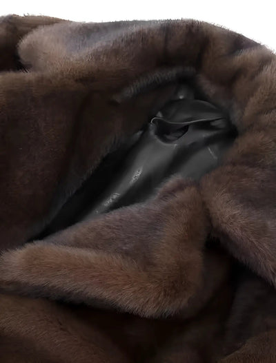 Women’s Long Faux Fur Coat | Soft Plush Warm Winter Jacket