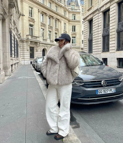 Women’s Faux Fur Coat | Soft Warm Long Winter Jacket