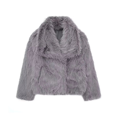 Women’s Faux Fur Coat | Soft Warm Long Winter Jacket