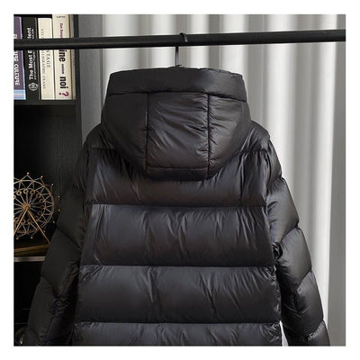 Women’s Down Winter Jacket | Warm Waterproof Hooded Coat