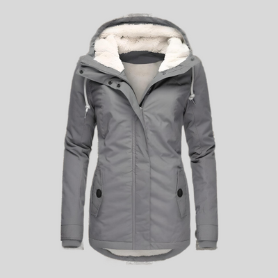 Women’s Long Waterproof Winter Coat | Hooded & Fleece Lined