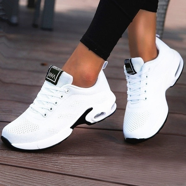 Women’s Ergonomic Trainers | Lightweight Cushioned Walking Shoes