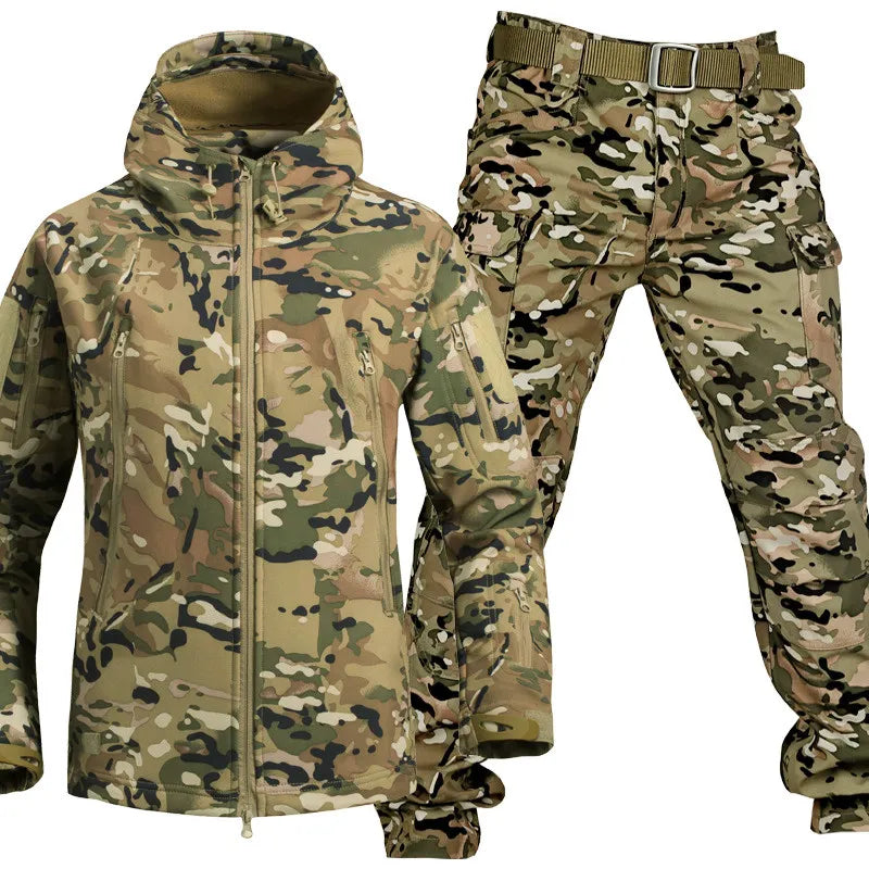 Men’s Waterproof Outdoor Set | Windproof Jacket & Trousers