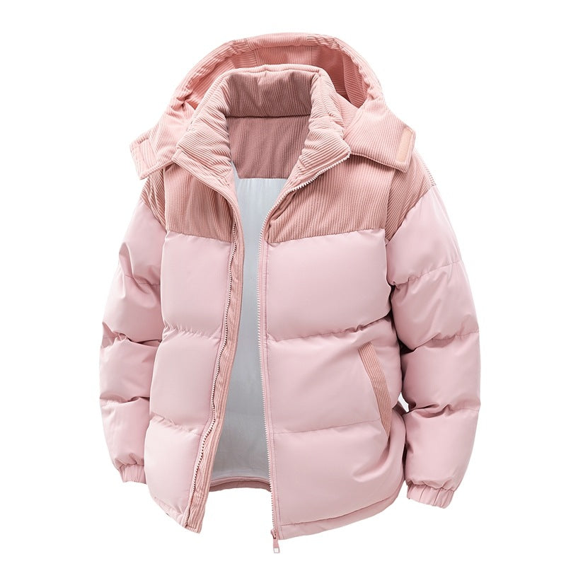 Women Insulated Puffer Jacket | Fleece Lined & Adjustable Hood