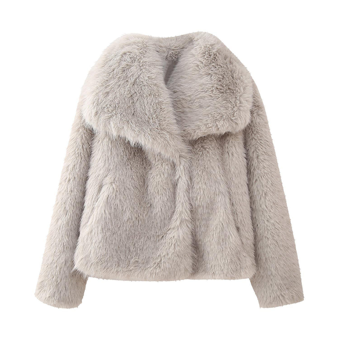 Women’s Faux Fur Jacket | Soft Warm Short Winter Coat