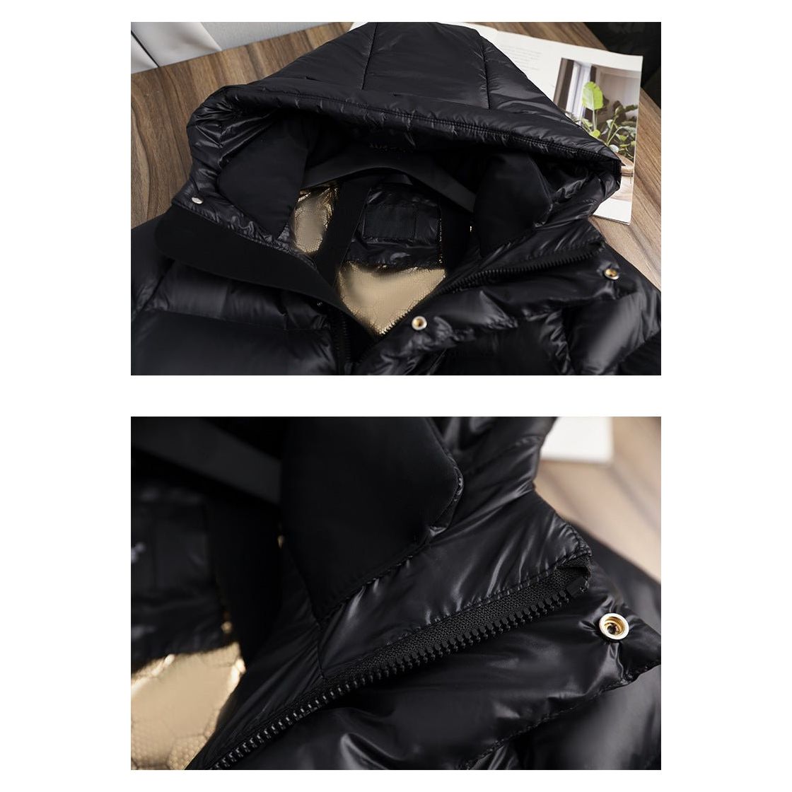 Women’s Down Winter Jacket | Warm Waterproof Hooded Coat