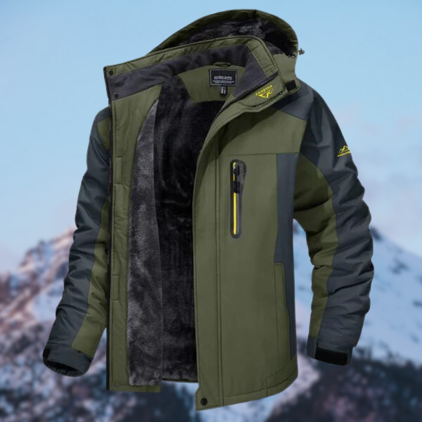 Men’s Waterproof Winter Jacket | Warm Cotton Casual Coat