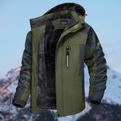 Men’s Waterproof Winter Jacket | Warm Cotton Casual Coat