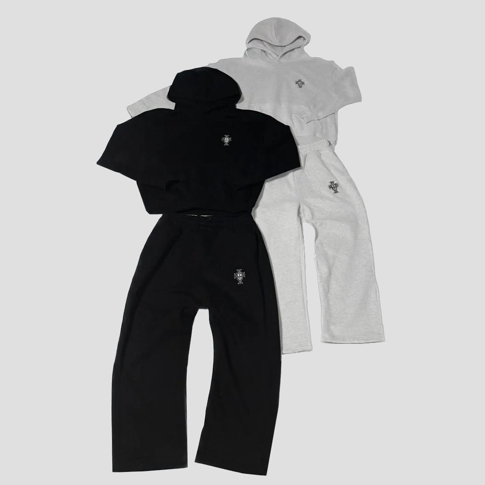 Portugal Luxe Tracksuit Set | Zip Hoodie & Joggers