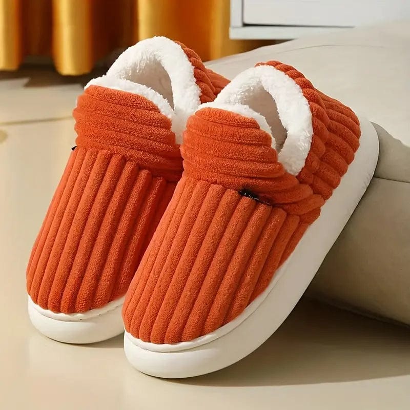 Women’s Plush Slippers | Soft Warm Indoor Shoes