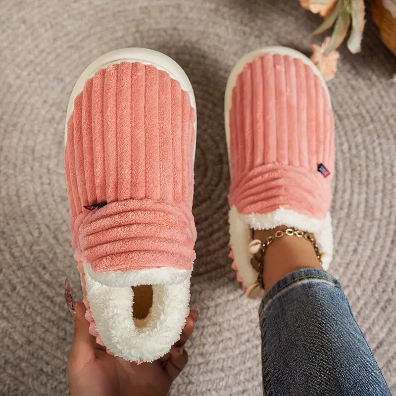 Women’s Plush Slippers | Soft Warm Indoor Shoes