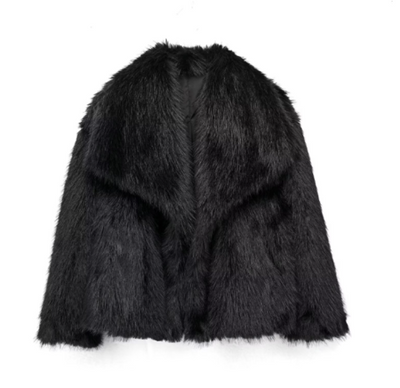 Women’s Faux Fur Jacket | Soft Warm Short Winter Coat