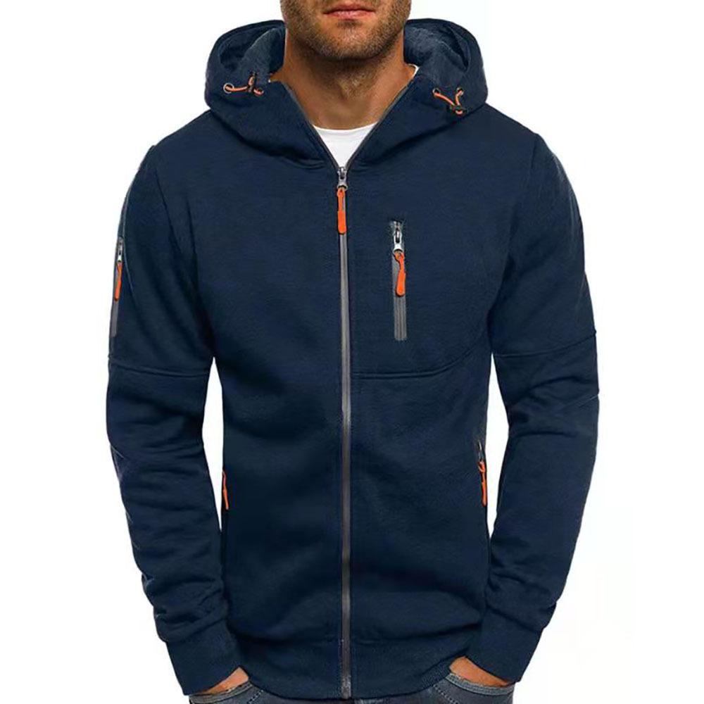 Men’s Hoodie Sweatshirt Jacket | Zip Up Casual Style