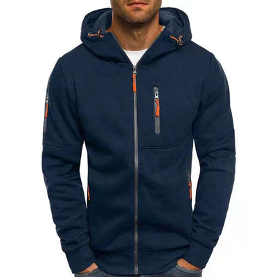 Men’s Hoodie Sweatshirt Jacket | Zip Up Casual Style