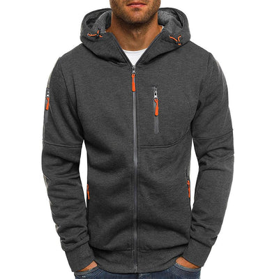 Men’s Hoodie Sweatshirt Jacket | Zip Up Casual Style