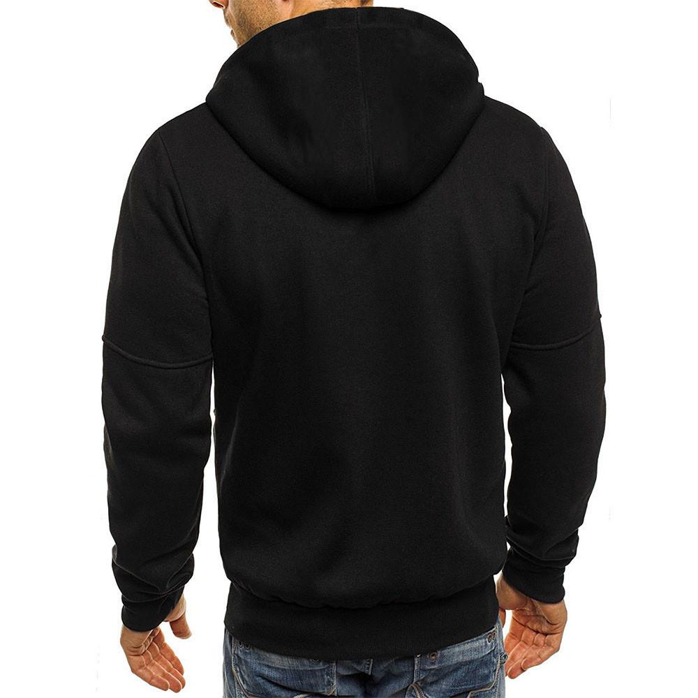 Men’s Hoodie Sweatshirt Jacket | Zip Up Casual Style