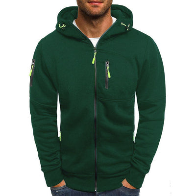 Men’s Hoodie Sweatshirt Jacket | Zip Up Casual Style
