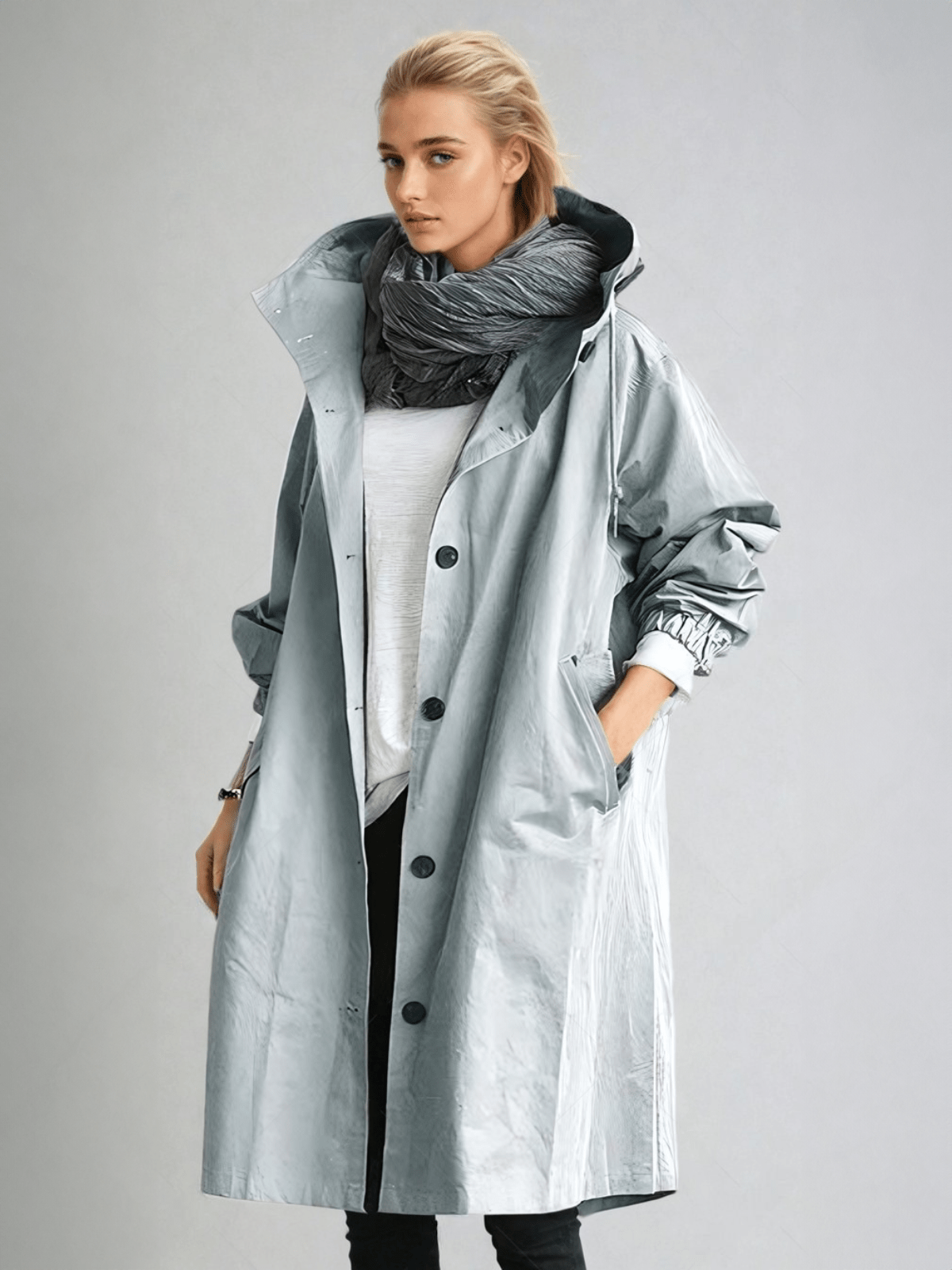 Women’s Waterproof Trench Coat | Long Belted Rain Jacket