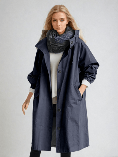 Women’s Waterproof Trench Coat | Long Belted Rain Jacket