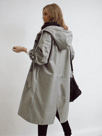 Women’s Waterproof Trench Coat | Long Belted Rain Jacket