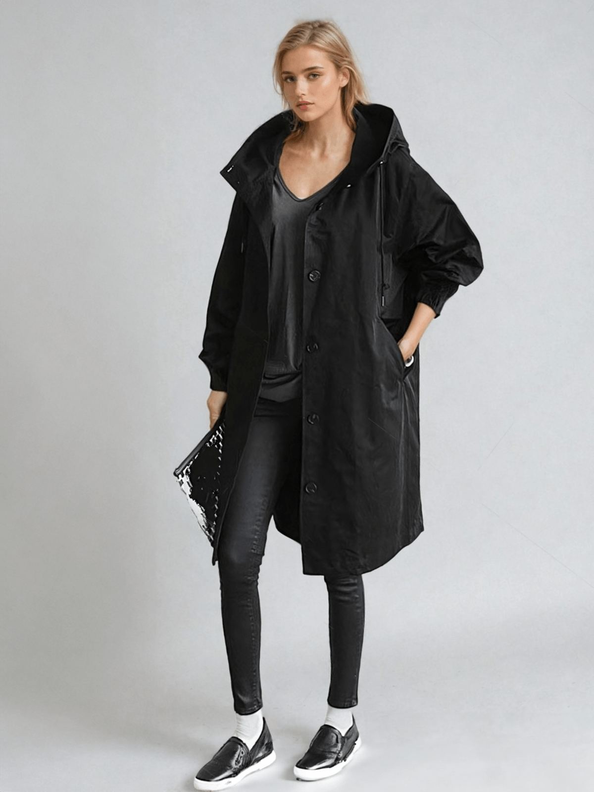 Women’s Waterproof Trench Coat | Long Belted Rain Jacket